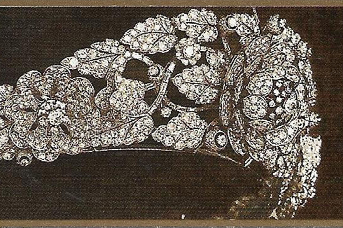 Burmese ruby tiara