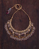polki and gold indian wedding necklace