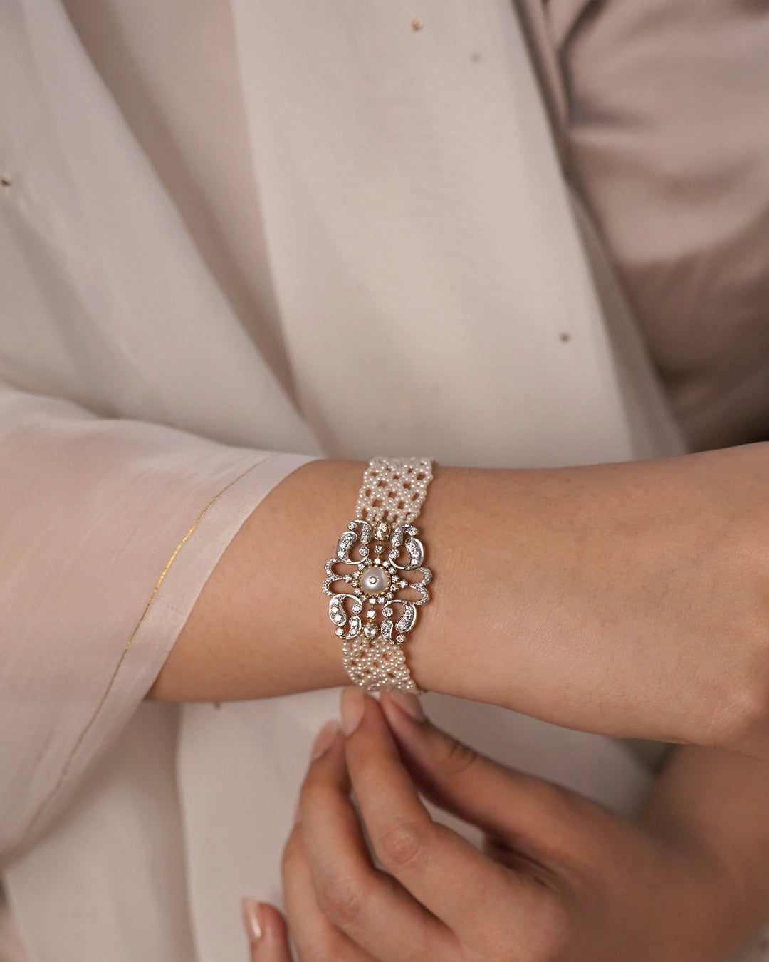 Zia Bracelet and Choker