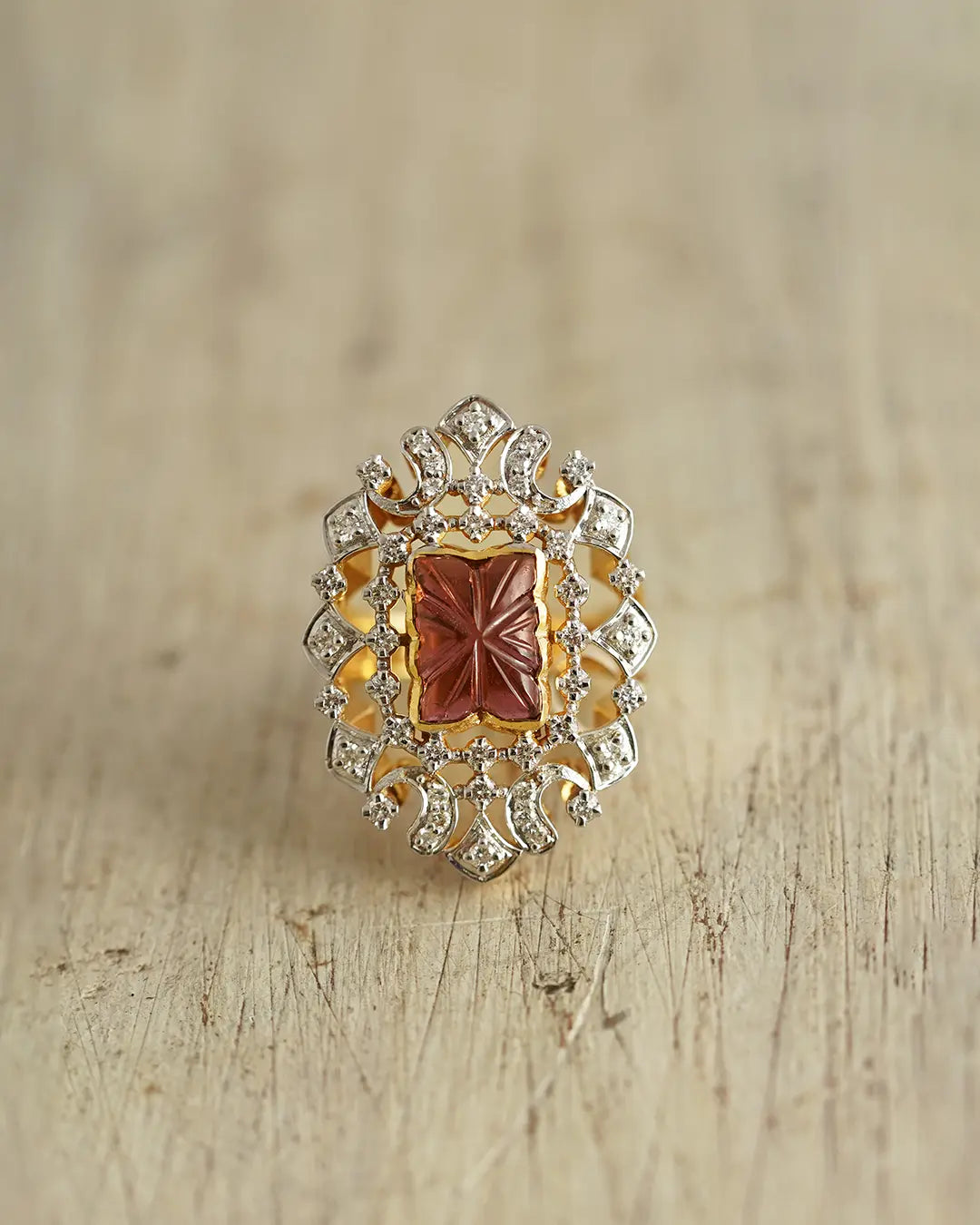 diamond cocktail ring