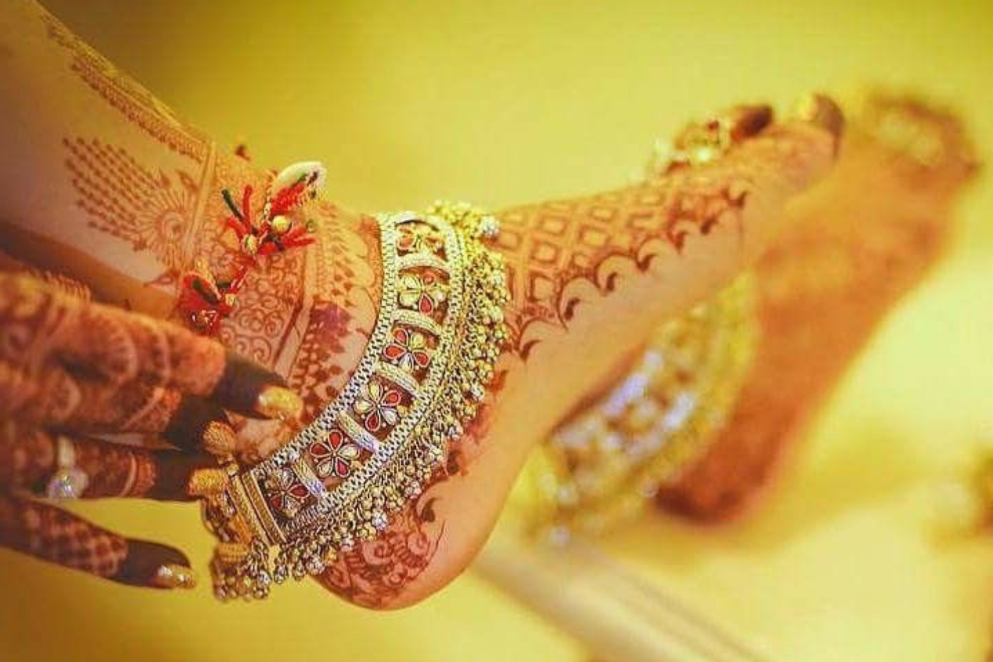 Exploring the Beauty of Anklets in Indian Bridal Jewelry