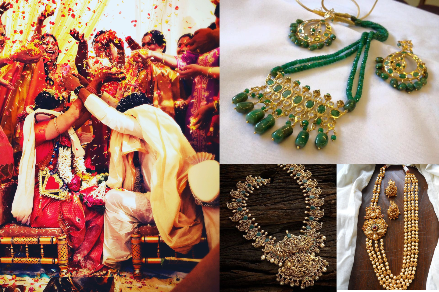 Telugu bridal necklace designs