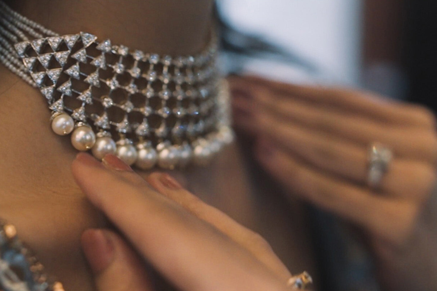 Indian choker necklace