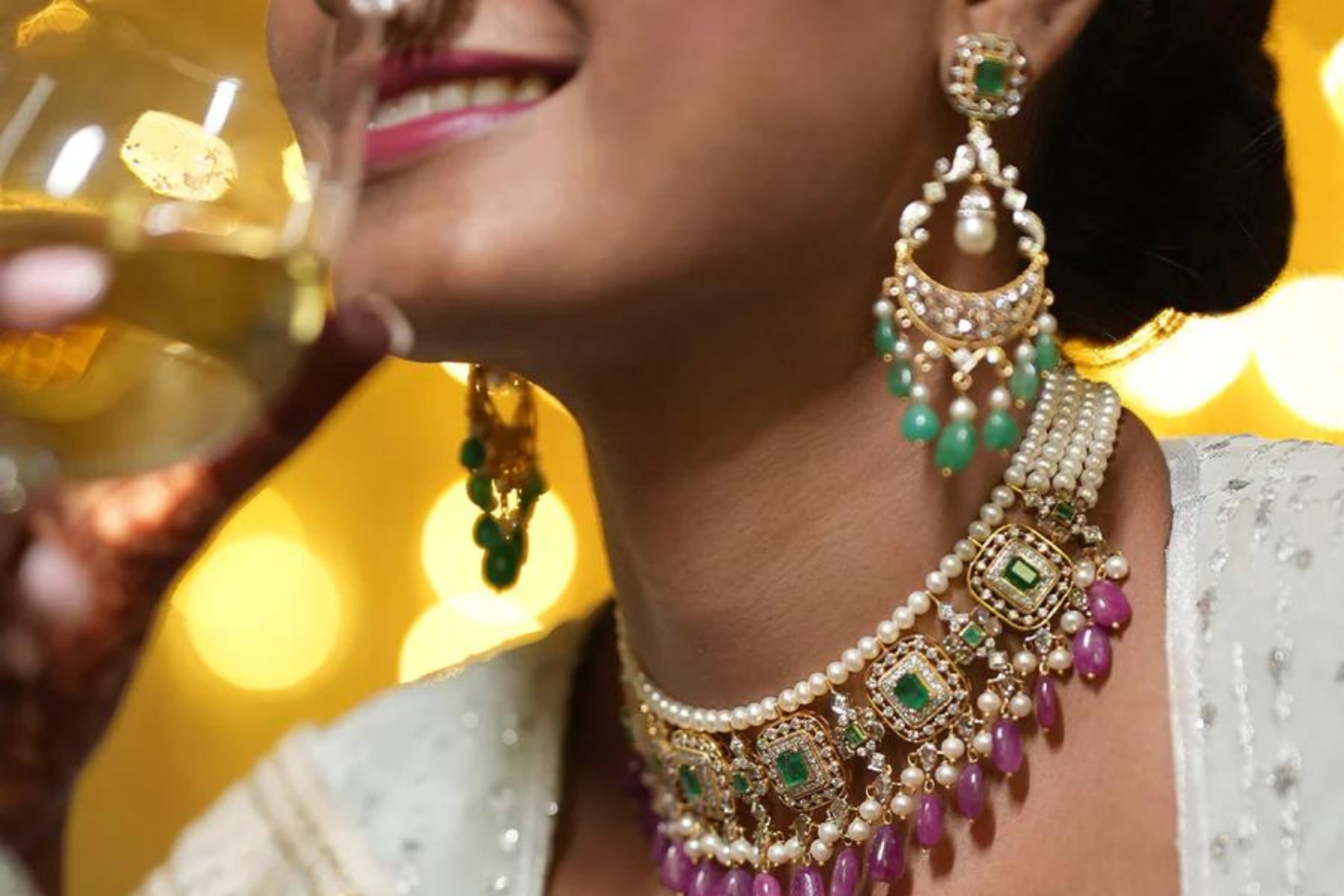 necklaces for reception