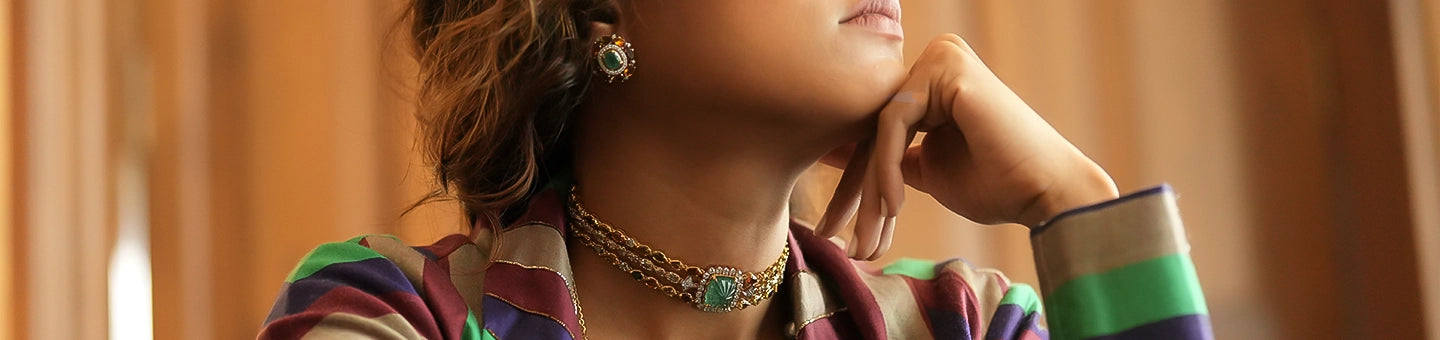 diamond & emerald