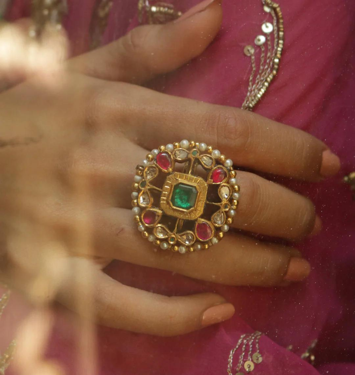 indian fine jewelry ring