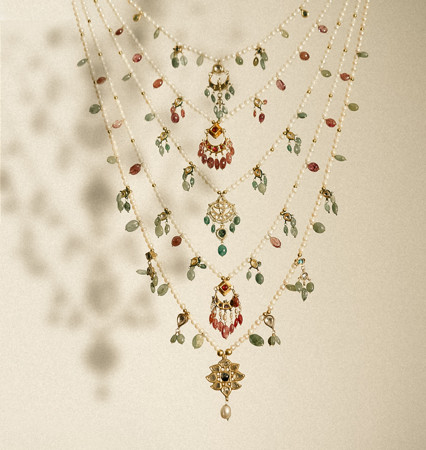 satlada necklace bridal jewelry