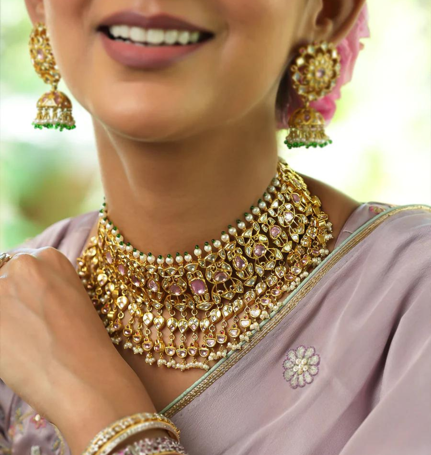indian bridal jewelry necklace