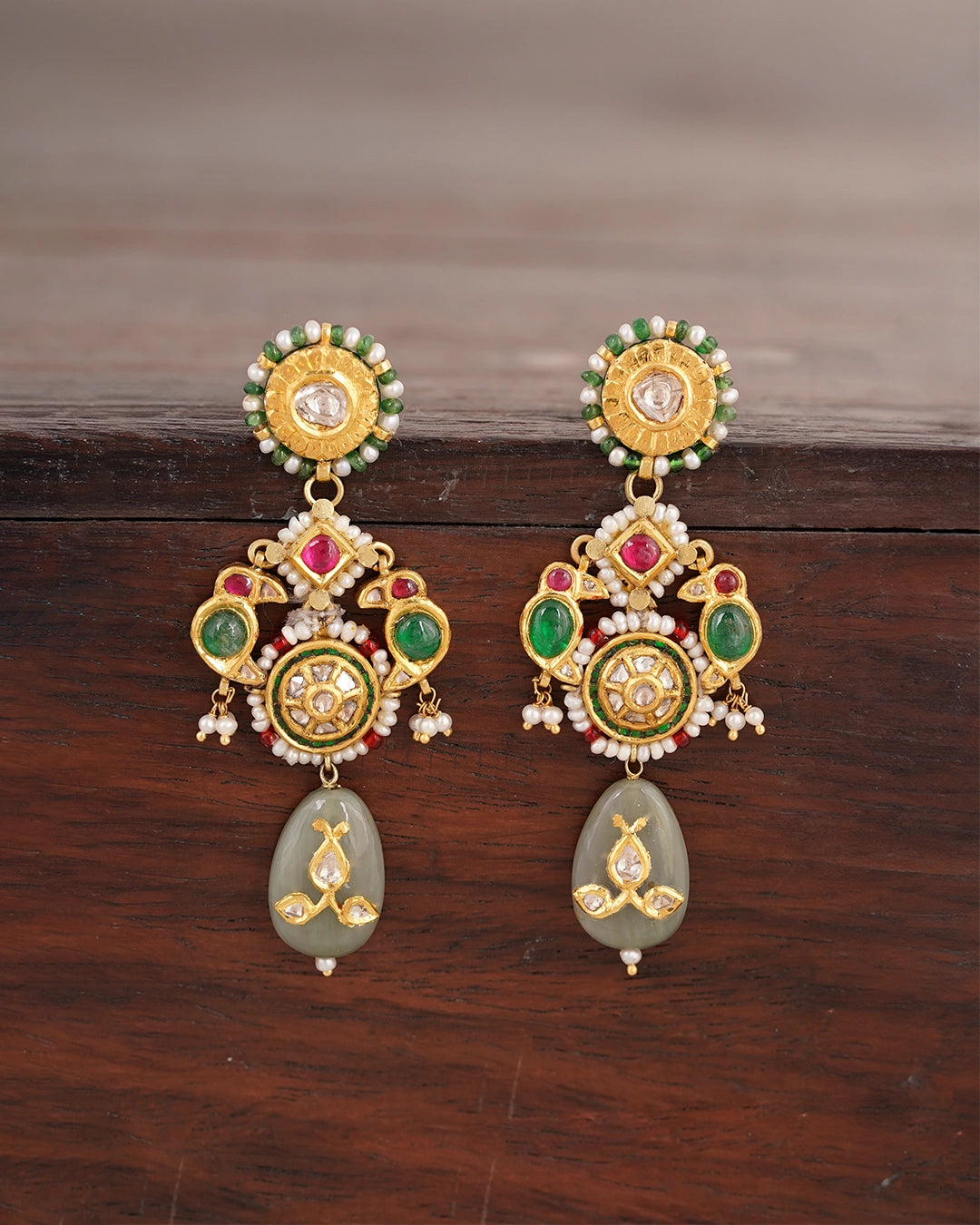 Pavo Earrings