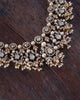 Saanjh diamond and pearl necklace with rose cut diamonds