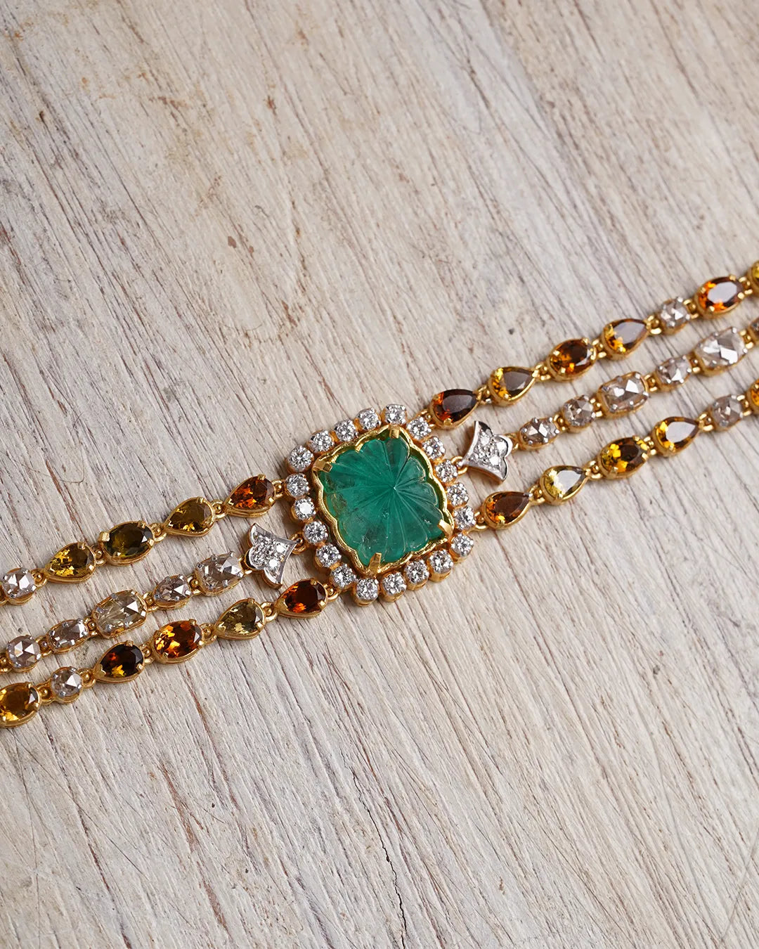indian diamond choker necklace for women