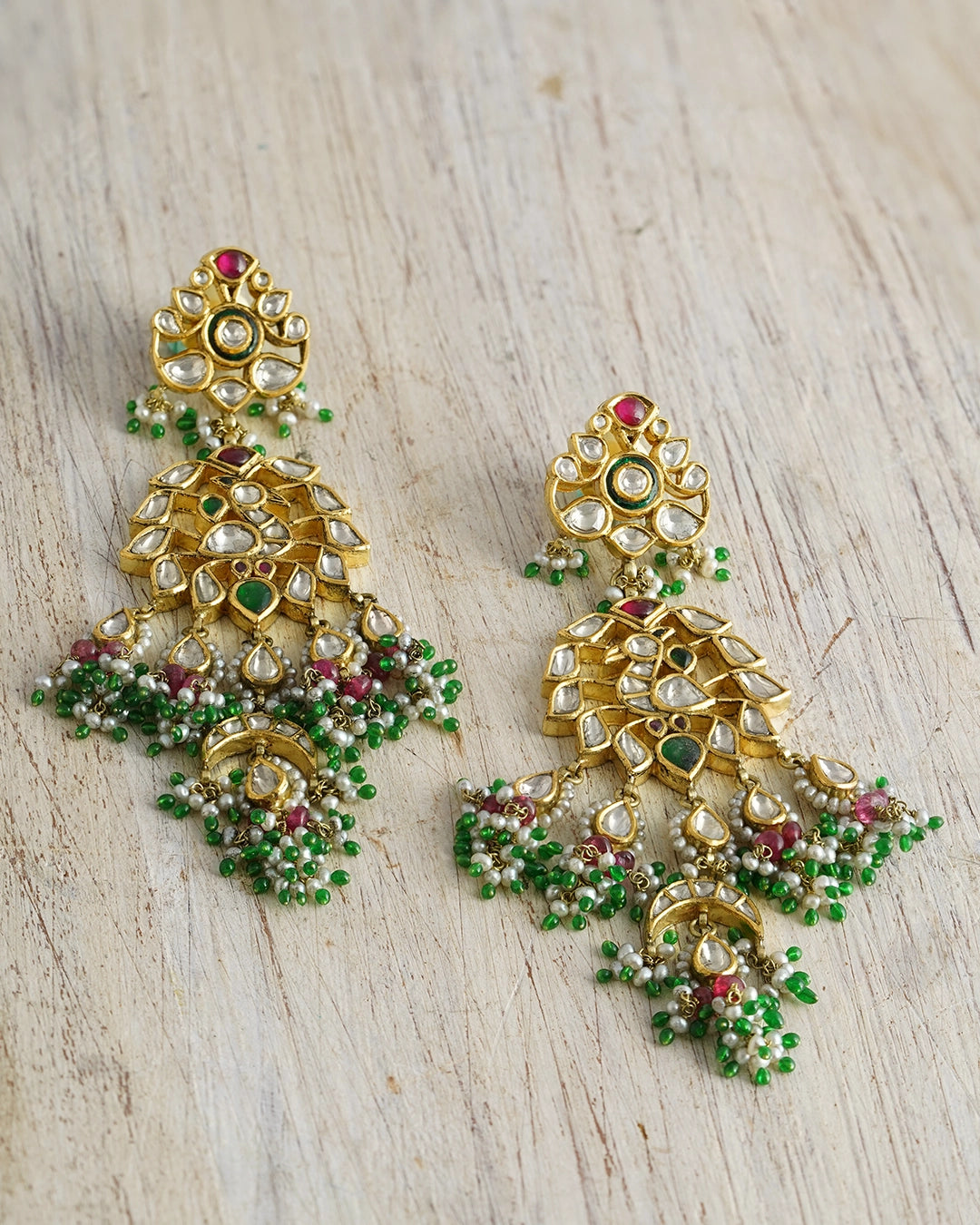 Jadau Earrings – Sheetal's FabFashion