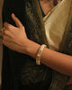 pearl and gold bangle for women