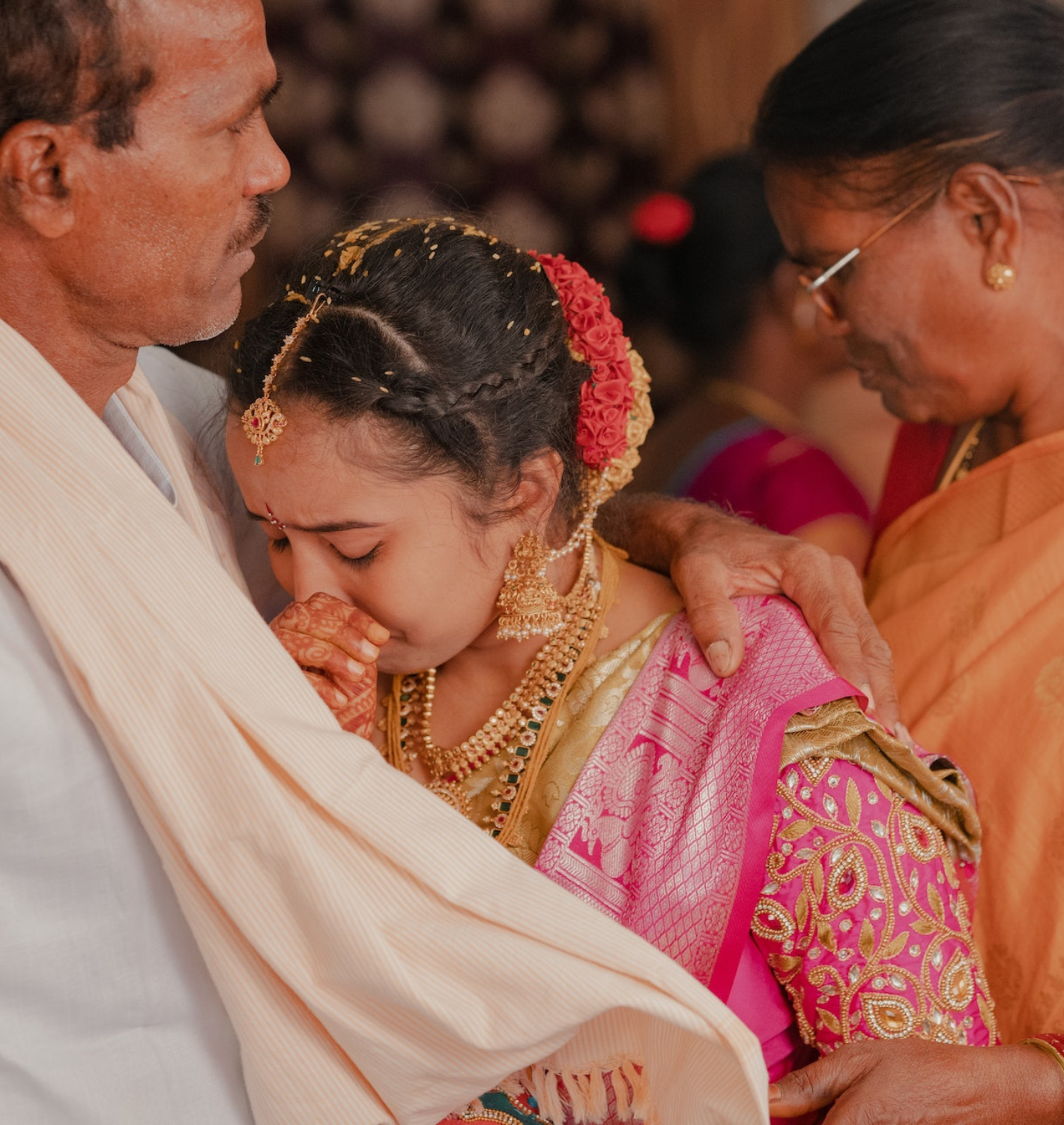 Vidaai Indian wedding