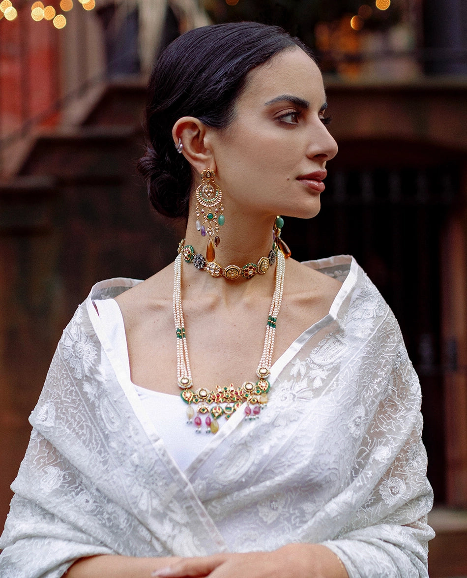 Necklace for wedding best sale guest