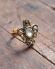 Uncut diamonds/ Polki / Jadau Ring