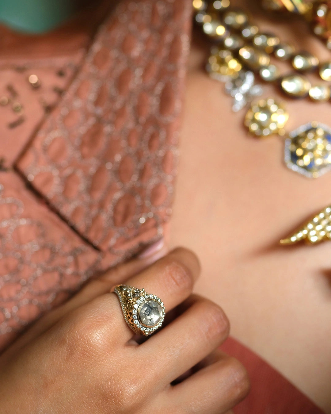 Indian Wedding Bridal Rings Timeless Indian Jewelry Aurus