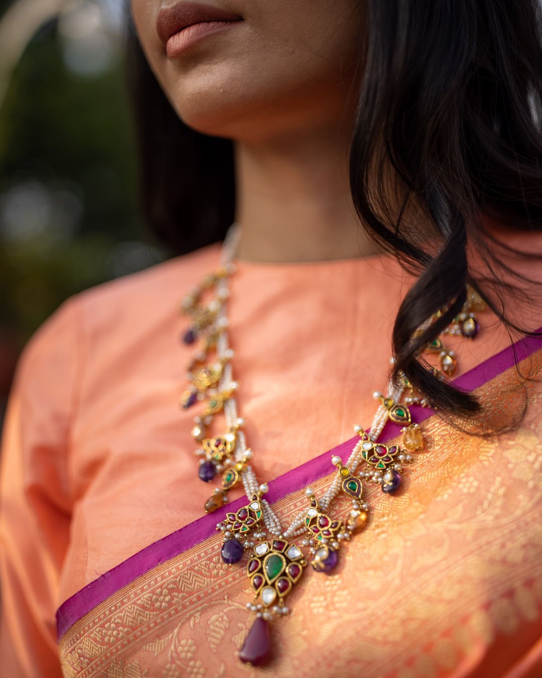 Kempulu necklace discount