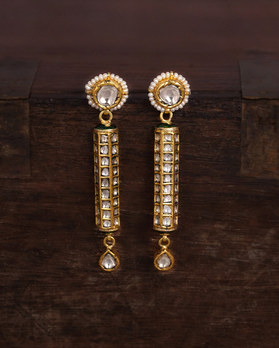 luxury artisan earrings
